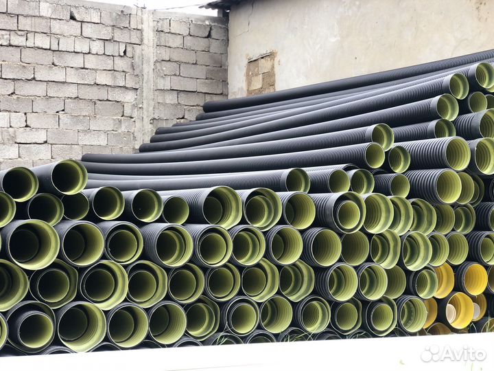 Трубы для канализации/гофрированные