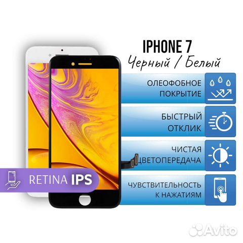 Дисплей Retina для iPhone 7 с технологией IPS