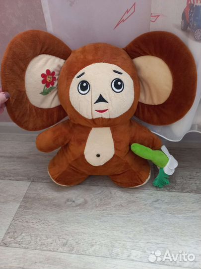 Игрушка чебурашка мягкая