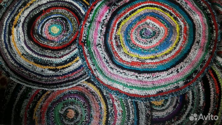 Вязаные коврики