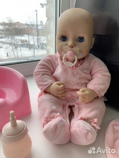 Интерактивная кукла Baby born