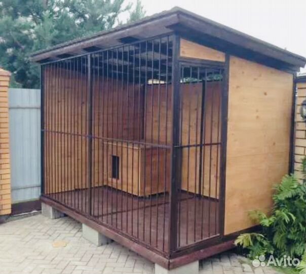 Вольер для собак уличный новый
