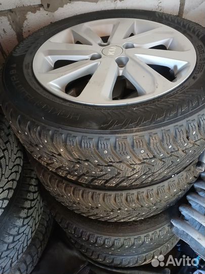 Зимние колеса r15 на kia rio 4