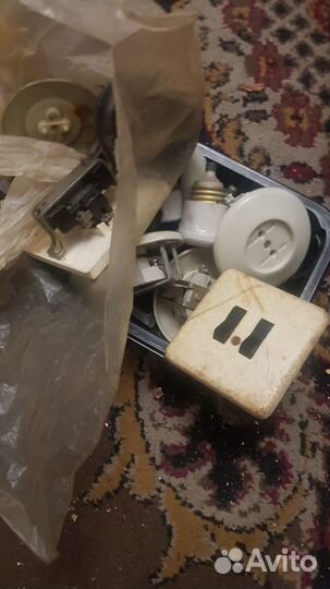 Розетки и выключатели СССР