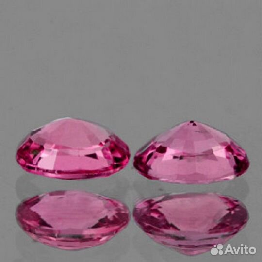 Сапфир натуральный 0,70Ct 5х3мм 2шт VVS Мадагаскар