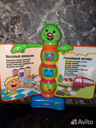 Fisher price книжка новая