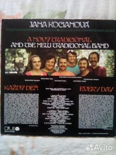 Виниловая пластинка jana kocianova