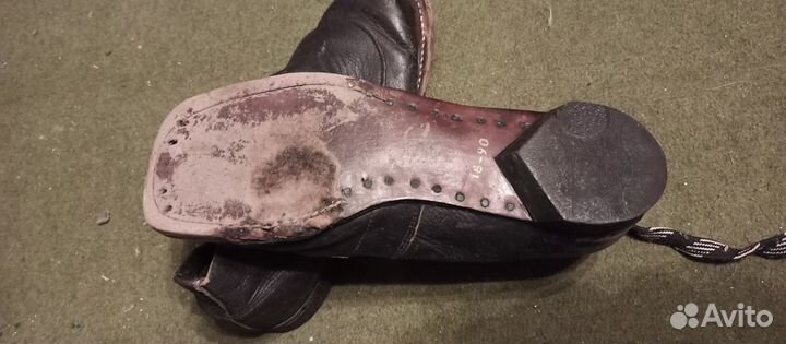 Ретро ботинки лыжные СССР