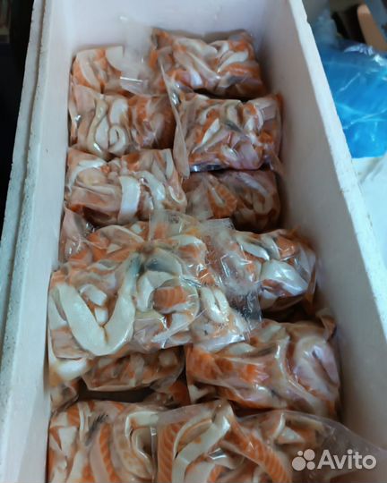 Брюшки семги свежемороженные