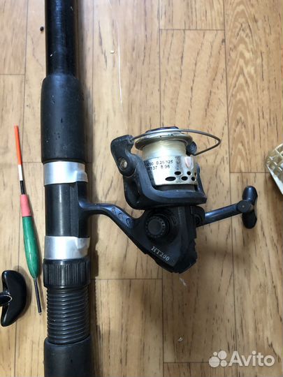 Спининг с катушкой бу