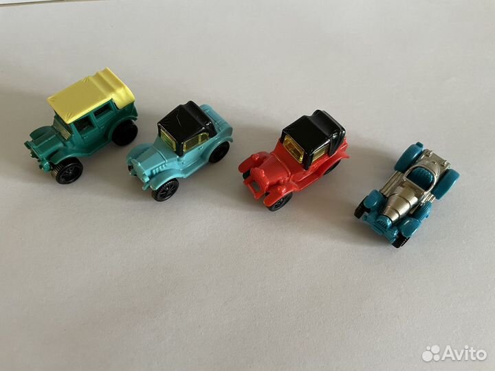 Машинки из киндеров 90 х