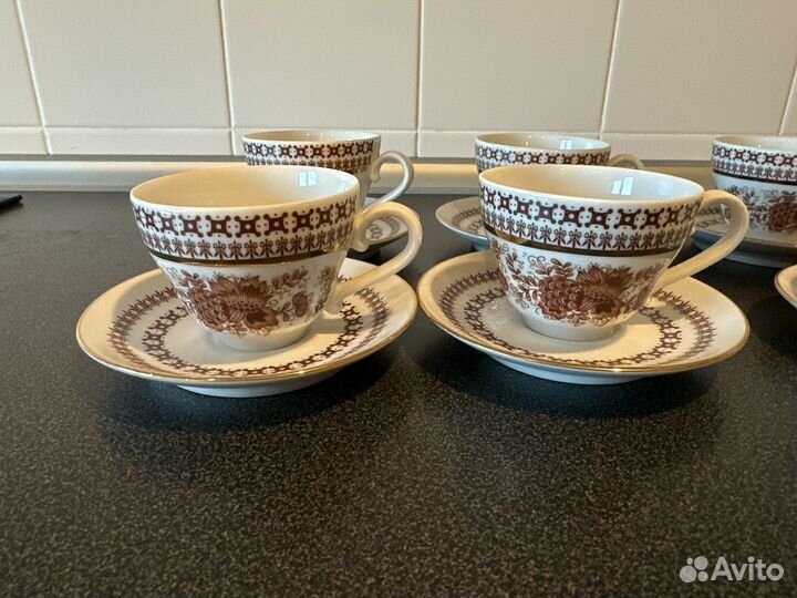 Кофейный сервиз гдр kahla