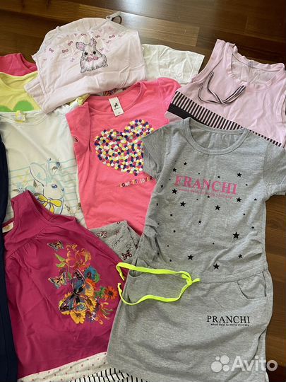 Пакет вещей для девочки 128-134 см