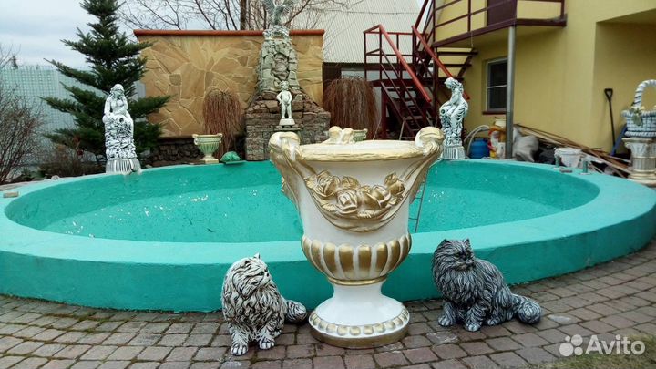 Скульптура Ваза Роза