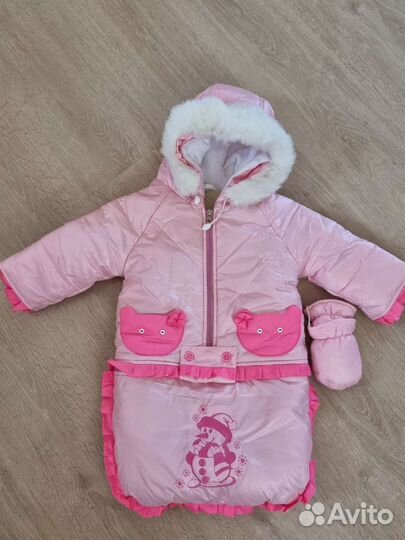 Зимний комбинезон для девочки