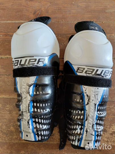 Щитки хоккейные jr 10