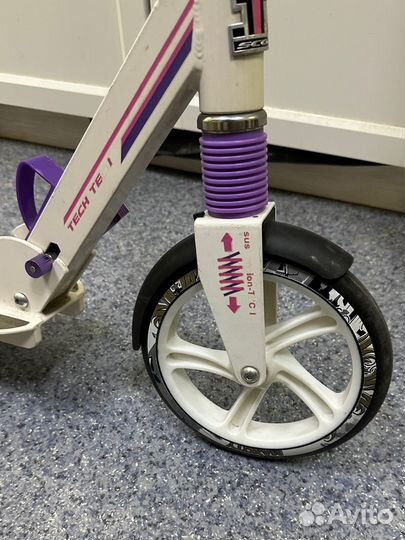 Самокат взрослый tech team 210 lux