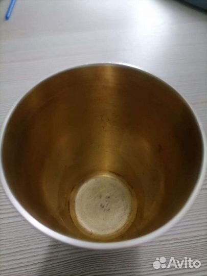 Стопка серебро 46.2г. 875 проба 85мл