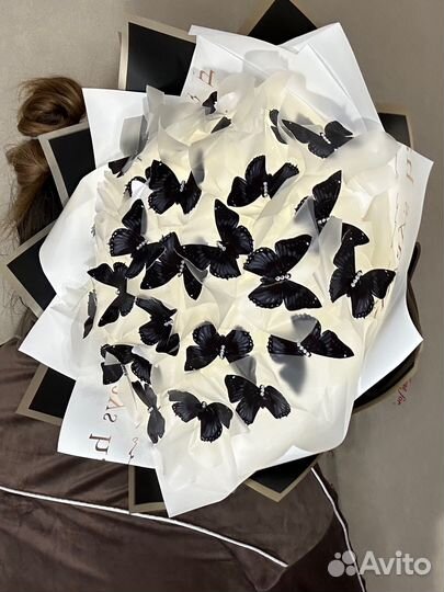 Букет с бабочками