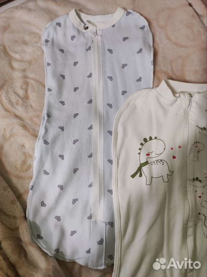 Пеленка кокон на молнии