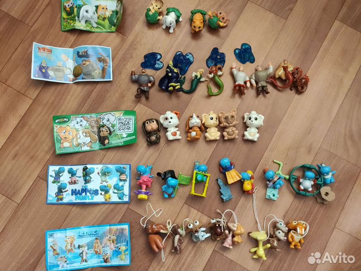 Киндер игрушки серии ледниковый период,бегемоты,со