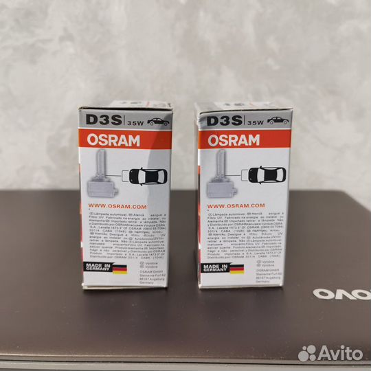 Лампы ксенон D3s osram 2шт