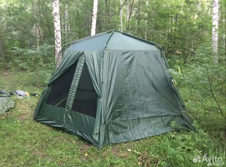 Шатер - беседка 6 граней. 420 x 385 см