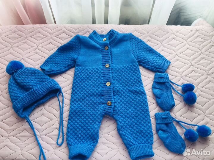 Комбинезон вязанный