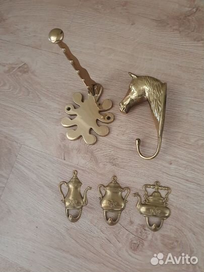 Крючки из латуни.Германия