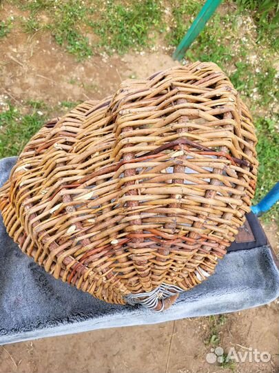 Корзина плетеная для грибов