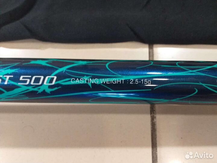 Удочка shimano technium fast 500 с кольцами новая