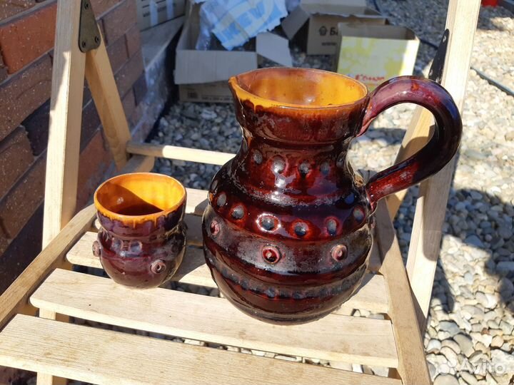 Кувшин и стакан. СССР