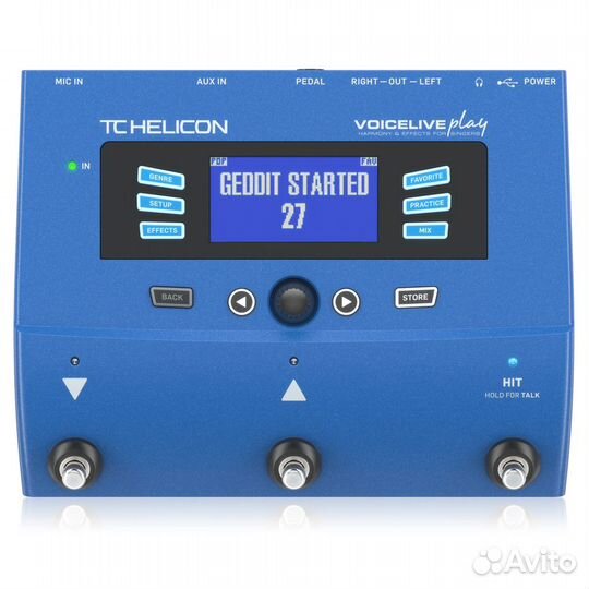 TC Helicon Voicelive Play процессор эффектов Новый