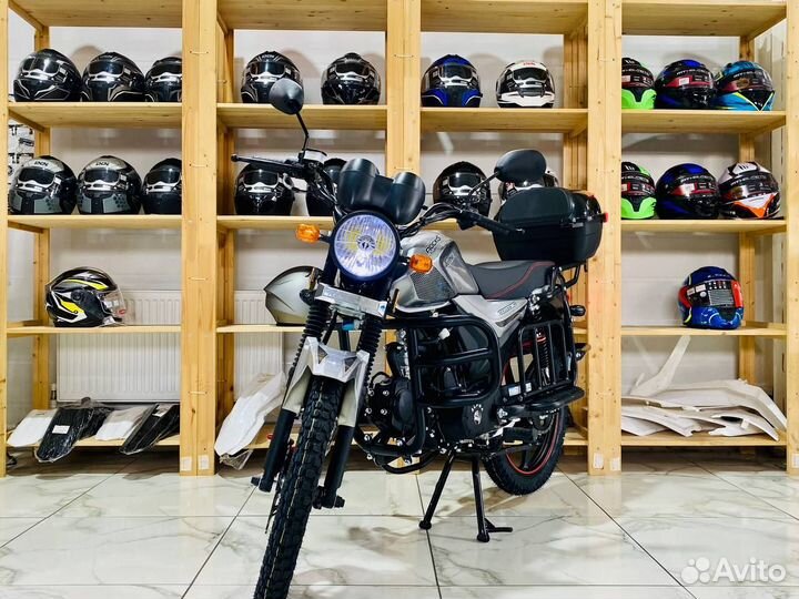 Мопед alpha Tourist Rockot (Серый глянцевый)