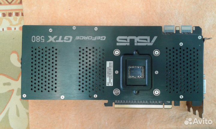 Видеокарта asus GTX 580 1.5GB gddr5(384)