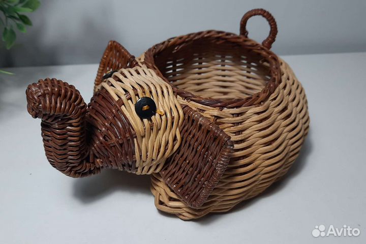 Плетеные изделия из лозы декор