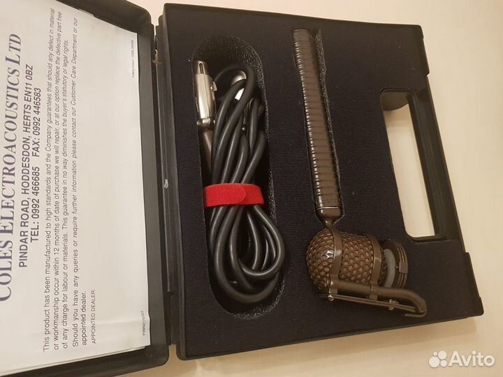 Репортерский микрофон Coles 4104