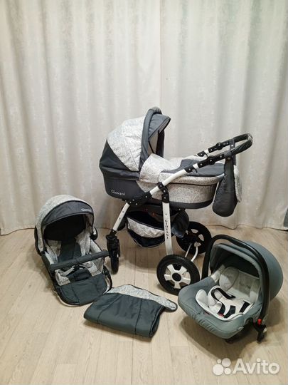 Коляска 2 в 1/ 3в1 Teddy Giovanni