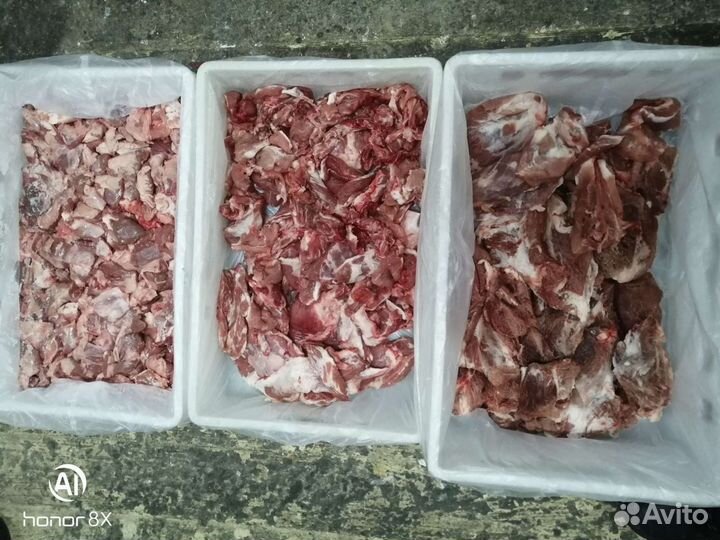 Мясная обрезь 90/10(свинина) оптом