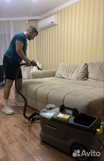 Химчистка мебели,ковров,штор