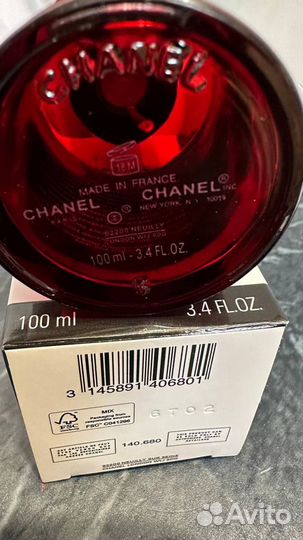 Chanel № 1 L'EAU Rouge 100мл парф вода