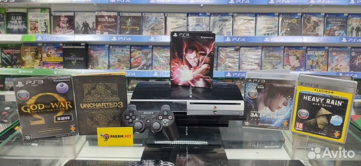 PS3 FAT 80Gb HEN + игры - Игровой магазин