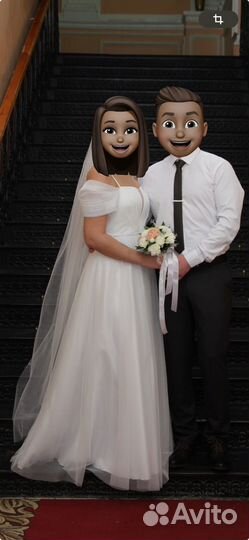 Свадебное платье 46 48