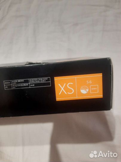 Перчатки нитриловые черные