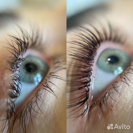 Ламинирование ресниц и бровей