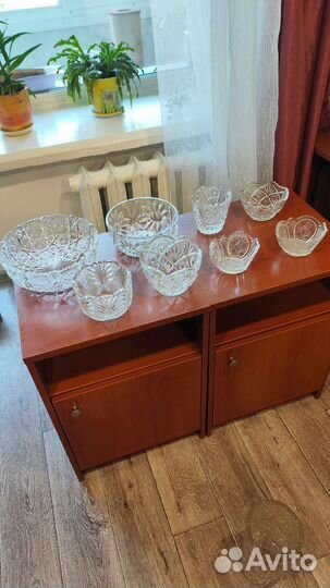 Хрустальная салатница