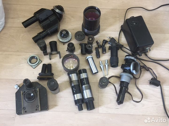 Запчасти и окуляры для микраскопа