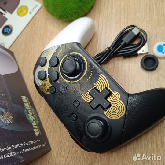 Новый Pro controller Nintendo Switch Zelda
