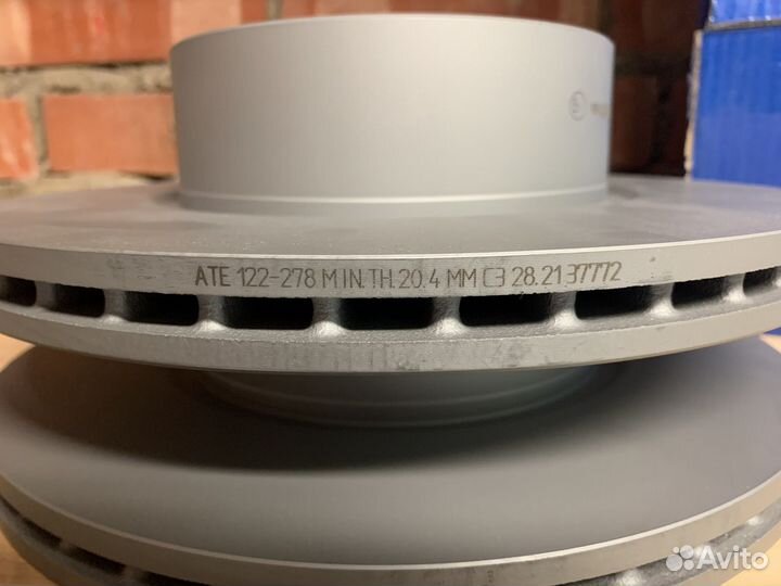 Диск тормозной задний для BMW