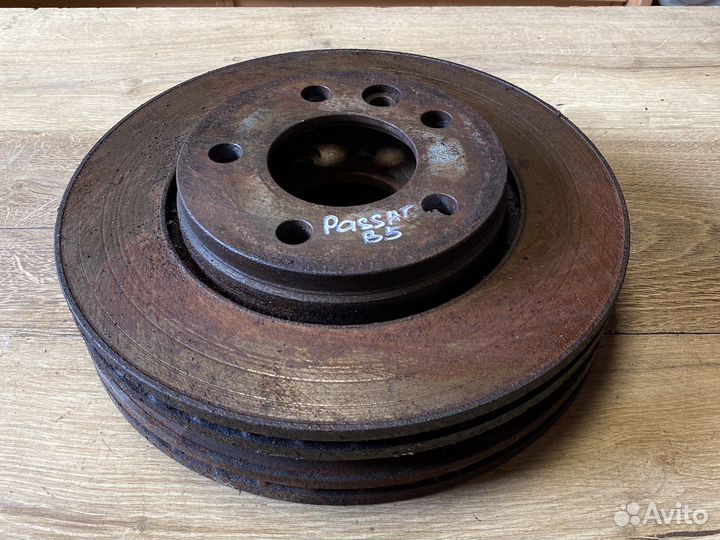 Volkswagen passat b5 передние тормозные диски